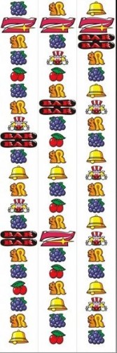 ハッピージャグラーV2 リール配列