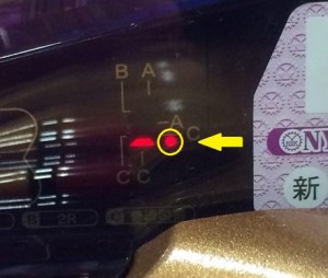 ミリオンゴッドライジング-朝イチランプ