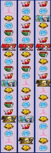 魔法少女リリカルなのは リール配列