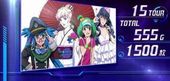 パチスロ マクロスフロンティア3 ART終了画面 ⑤