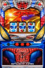 パチスロ アメイジングスパイダーマン 筐体画像