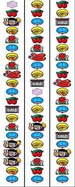 パチスロ HANABI リール配列