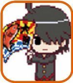 A-SLOT 偽物語 BIG中 ミニキャラ