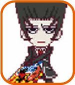 A-SLOT 偽物語 BIG中 ミニキャラ 貝木