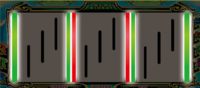 パチスロ ニューシオサイ リール間LED演出
