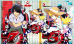 CR偽物語 同色図柄停止