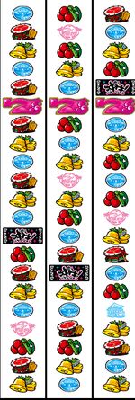 沖ドキ！バケーション (Aタイプ) リール配列