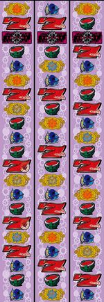 パチスロ クロノス~刻の支配者~ リール配列