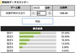 Pフィーバー革命機ヴァルヴレイヴW 設定判別ツール メッセ扇店