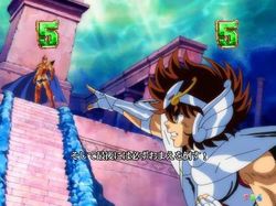 CR聖闘士星矢4 The Battle of 限界突破 星矢VSバイアン