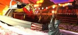 アメリカン番長 HEY！鏡 ドライブゾーン