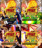 フェアリーテイル設定付きパチンコ 大当たり終了画面 偶数設定示唆