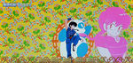 男&女らんま+ﾊﾟﾝﾀﾞ(黄)