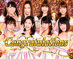 パチスロ AKB48 エンジェル V成立時の画面