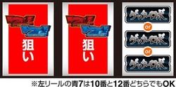 パチスロ ゲッターロボ ボーナス判別手順2