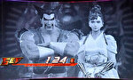 パチスロ 鉄拳4 BIG終了画面 平八&一美