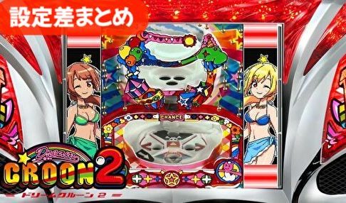 ドリームクルーン2 設定差まとめ