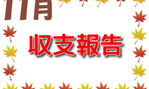 2019年 taiキング11月収支記事