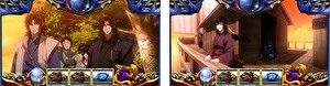 バジリスク絆2 モード示唆 通常ステージ 法則矛盾 高確 夕方