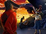 鬼浜爆走紅蓮隊 狂闘旅情編 AT終了画面5