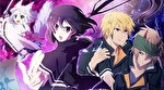 パチスロ 東京レイヴンズ 限界突破後のレア役成立時の1枚絵1