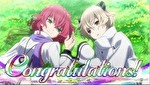 パチスロ 東京レイヴンズ 陰陽ボーナス終了画面2
