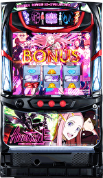 パチスロANEMONE 交響詩篇エウレカセブン HIｰEVOLUTION 筐体画像