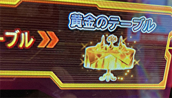 パチスロ戦姫絶唱シンフォギア 勇気の歌 テーブル