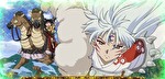 パチスロ 犬夜叉 AT終了画面 殺生丸とりん