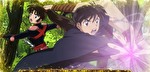パチスロ 犬夜叉 AT終了画面 弥勒と珊瑚