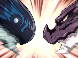 パチスロ FAIRYTAIL2 イグニールボーナス終了画面3