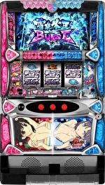 パチスロ 閃乱カグラ BURST UP 筐体画像