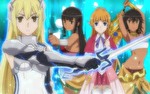 パチスロ ダンまち外伝 ソード・オラトリア ボーナス確定画面