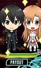 スロット ソードアート・オンライン スワイプ画面2