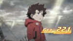 パチスロ交響詩篇エウレカセブン HI-EVOLUTION ZERO TYPE-ART BIG終了画面 レントン幼少期
