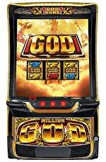 スマスロミリオンゴッド神々の軌跡 筐体画像