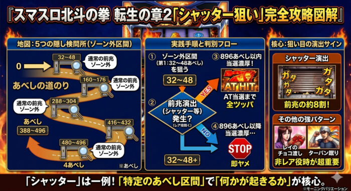 北斗転生2 シャッター狙い 詳細