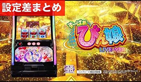 スマスロすーぱぁびん娘 設定差まとめ記事TOP