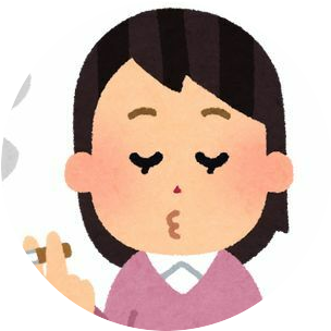 スマスロ秘宝伝のネット上の評価に関するタバコ吸う女画像